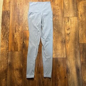 MusesOnly Leggings Small Womens Ankle Light Blue Soft High Waist